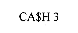 CA$H 3 logo