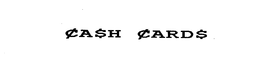 CA$H CARD$ logo