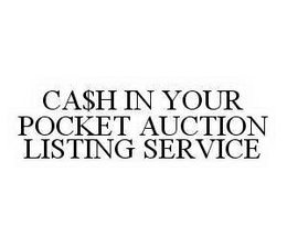 CA$H IN YOUR POCKET EBAY LISTING SERVICE logo