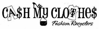 CA$H MY CLOTHE$ FASHION RECYCLERS logo