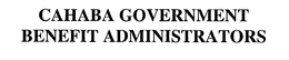 CAHABA GOVERNMENT BENEFIT ADMINISTRATORS logo