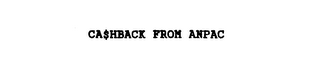 CA$HBACK FROM ANPAC logo