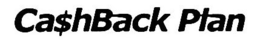 CA$HBACK PLAN logo