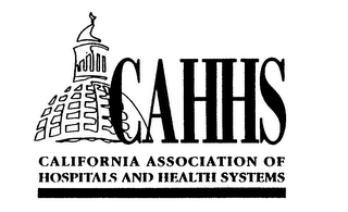 CAHHS CALIFORNIA ASSOCIATION OF HOSPITALS AND HEALTH SYSTEMS logo