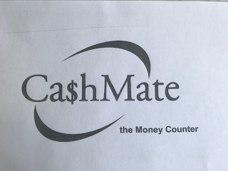 CA$HMATE THE MONEY COUNTER logo