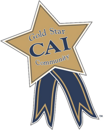 CAI GOLD STAR COMMUNITY logo