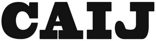 CAIJ logo