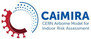 CAIMIRA CERN AIRBORNE MODEL FOR INDOOR RISK ASSESSMENT logo