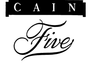 CAIN FIVE logo