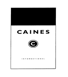 CAINES C INTERNATIONAL logo
