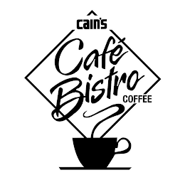 CAIN'S CAFÉ BISTRO COFFEE logo