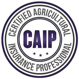 CAIP CERTIFIED AGRICULTURAL INSURANCE PROFESSIONAL logo