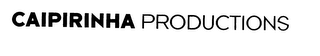 CAIPIRINHA PRODUCTIONS logo