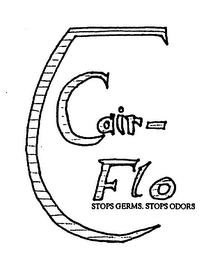 CAIR-FLO STOPS GERMS. STOPS ODORS logo