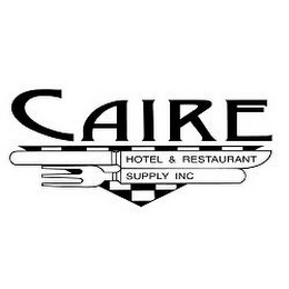 CAIRE HOTEL & RESTAURANT SUPPLY INC logo