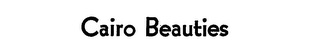 CAIRO BEAUTIES logo
