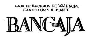 CAJA DE AHORROS DE VALENCIA, CASTELLON Y ALICANTE BANCAJA logo