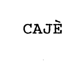 CAJE logo