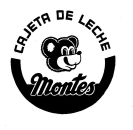 CAJETA DE LECHE MONTES. logo