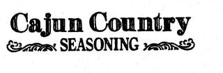 CAJUN COUNTRY SEASONING logo