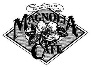 CAJUN CUISINE MAGNOLIA CAFE logo