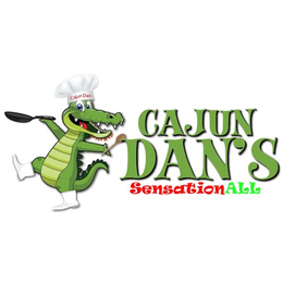 CAJUN DAN CAJUN DAN'S SENSATIONALL logo