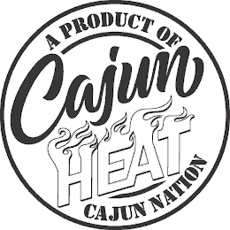 CAJUN HEAT A PRODUCT OF CAJUN NATION logo