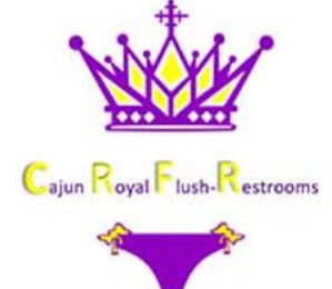 CAJUN ROYAL FLUSH - RESTROOMS logo