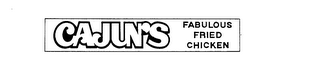 CAJUN'S FABULOUS FRIED CHICKEN logo