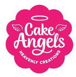 CAKE ANGELS HEAVENLY CREATIONS logo