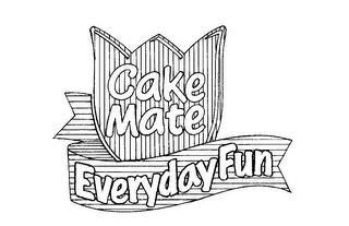 CAKE MATE EVERY DAY FUN logo
