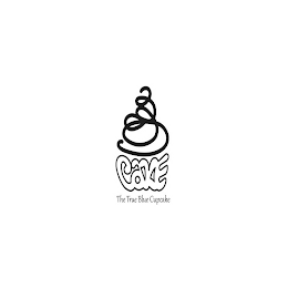 CAKE THE TRUE BLUE CUPCAKE logo