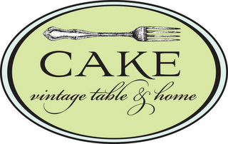 CAKE VINTAGE TABLE & HOME logo