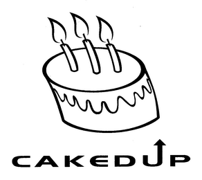 CAKED UP logo