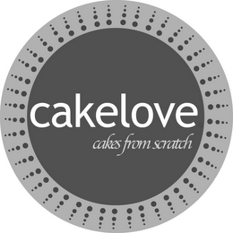 CAKELOVE CAKES FROM SCRATCH logo