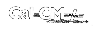 CAL CM PLUS CONCENTRATED MINERALS logo