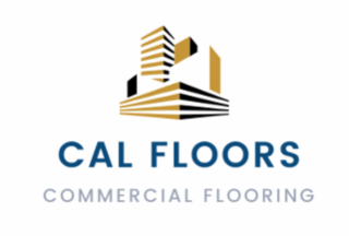 CAL FLOORS COMMERCIAL FLOORING logo