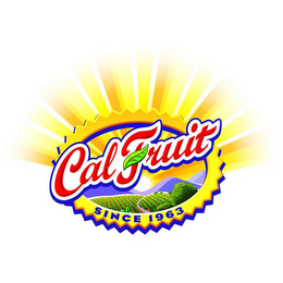 CAL-FRUIT SINCE 1963 logo
