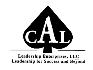 CAL LEADERSHIP ENTERPRISES, LLC LEADERSHIP FOR SUCCESS AND BEYOND logo