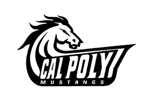 CAL POLY MUSTANGS logo