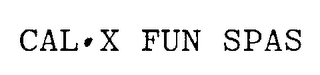 CAL-X FUN SPAS logo