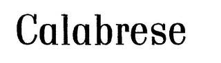 CALABRESE logo