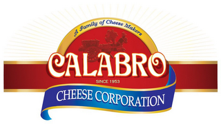 CALABRO A FAMILY OF CHEESEMAKERS SINCE 1953 logo