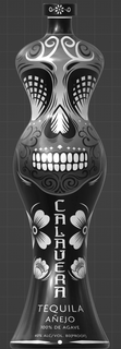CALAVERA TEQUILA ANEJO 100% DE AGAVE 40% ALC/VOL 80 (PROOF) logo