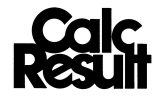 CALC RESULT logo