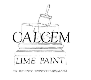 CALCEM LIME PAINT FOR AUTHENTIC LUMINESCENT APPEARANCE logo