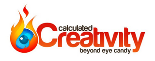 CALCULATED CREATIVITY BEYOND EYE CANDY logo