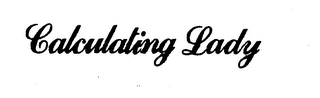 CALCULATING LADY logo