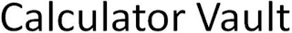 CALCULATOR VAULT logo