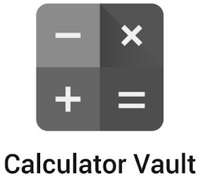 CALCULATOR VAULT logo